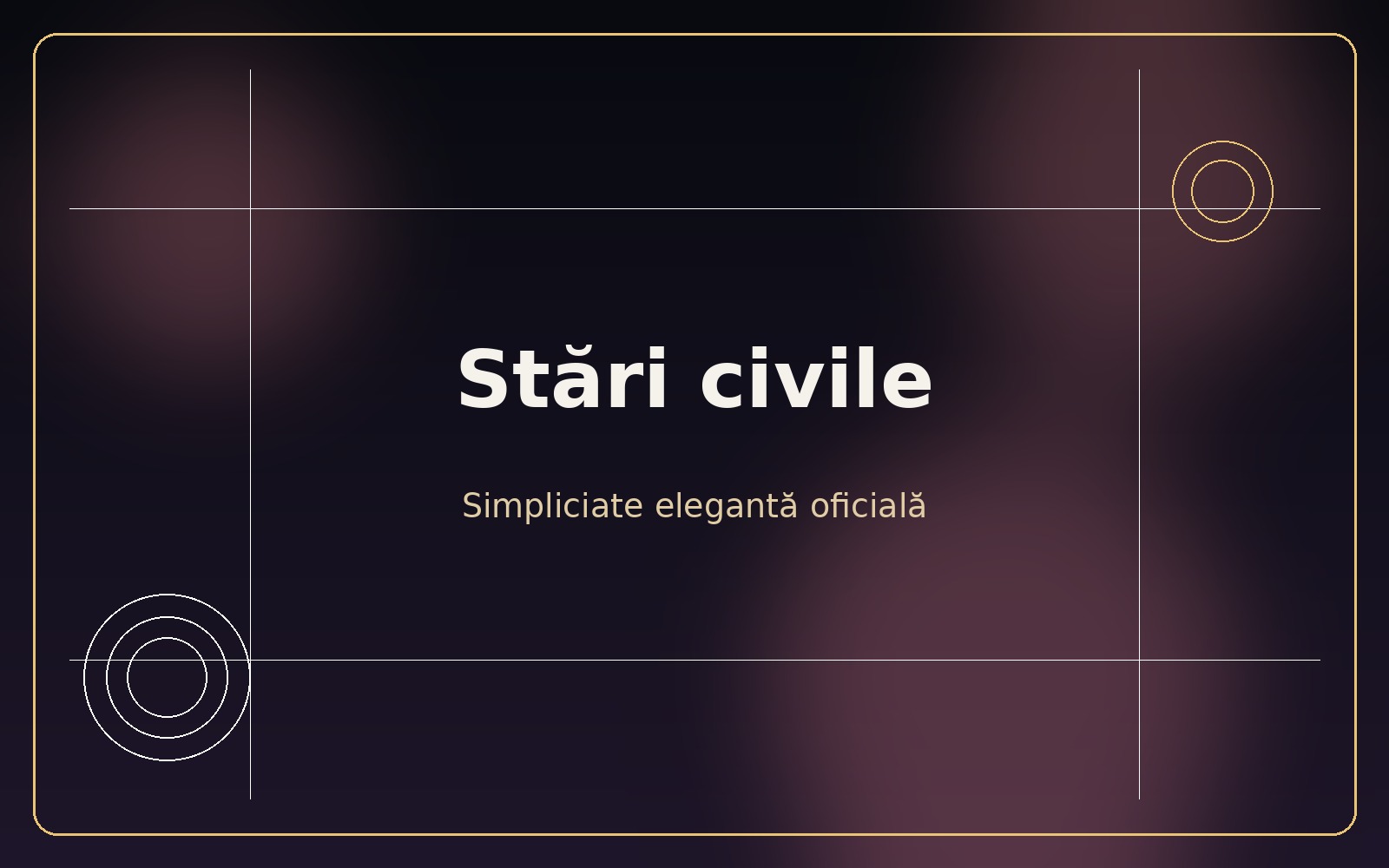 Stări civile
